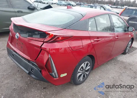 2017 Toyota Prius Prime Advanced z USA, uszkodzony, nr VIN JTDKARFP7H3005639